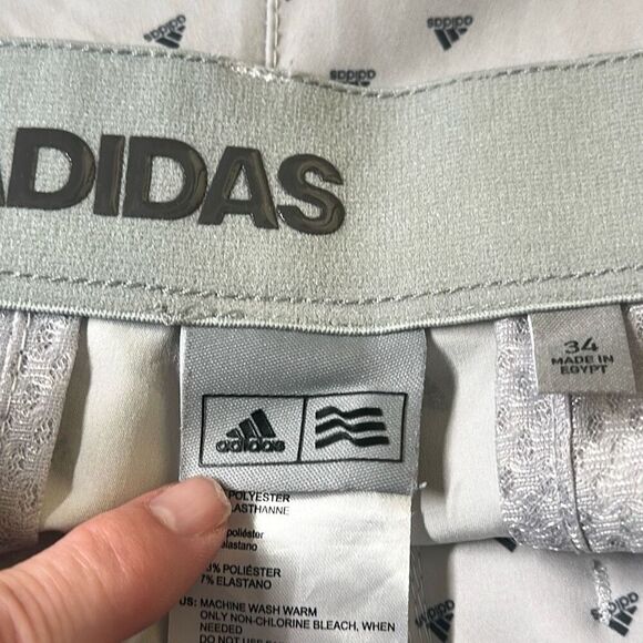 Adidas Golf Ultimate 365 Print All over Print  Shorts Style ADVR0799 Size 34 Gra - Picture 8 of 11